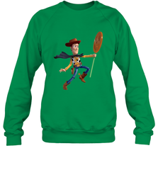 Disney PIXAR Toy Story Halloween Woody Crewneck Sweatshirt Crewneck Sweatshirt - FordPhuMy