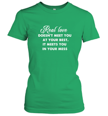 Real love funny quotes for valentine Women's T-Shirt Women's T-Shirt - FordPhuMy