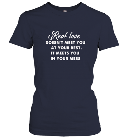 Real love funny quotes for valentine Women's T-Shirt