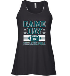 NFL Philadelphia Philly Game Day Football Home Team Women's Racerback Tank