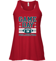 NFL Philadelphia Philly Game Day Football Home Team Women's Racerback Tank