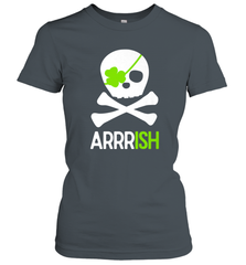 St. Patricks Day Irish Pirate Skull and Cross bones Women's T-Shirt Women's T-Shirt - FordPhuMy