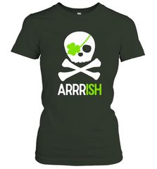 St. Patricks Day Irish Pirate Skull and Cross bones Women's T-Shirt Women's T-Shirt - FordPhuMy