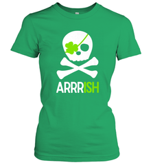 St. Patricks Day Irish Pirate Skull and Cross bones Women's T-Shirt Women's T-Shirt - FordPhuMy