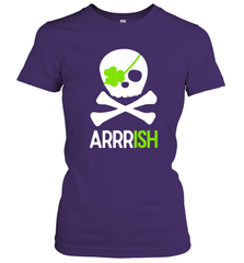 St. Patricks Day Irish Pirate Skull and Cross bones Women's T-Shirt Women's T-Shirt - FordPhuMy