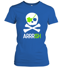 St. Patricks Day Irish Pirate Skull and Cross bones Women's T-Shirt Women's T-Shirt - FordPhuMy
