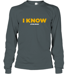 Star Wars Han Solo I Know Long Sleeve T-Shirt Long Sleeve T-Shirt - FordPhuMy