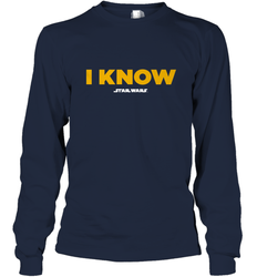 Star Wars Han Solo I Know Long Sleeve T-Shirt