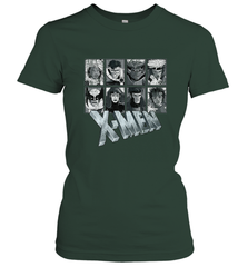 Marvel X Men Animated Series Halftone Retro 90s Women's T-Shirt Women's T-Shirt - FordPhuMy