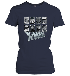 Marvel X Men Animated Series Halftone Retro 90s Women's T-Shirt