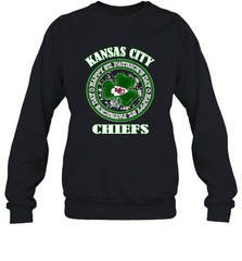 NFL Kansas City Chiefs Logo Happy St Patrick's Day Crewneck Sweatshirt Crewneck Sweatshirt - FordPhuMy