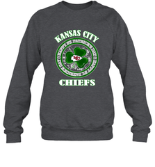 NFL Kansas City Chiefs Logo Happy St Patrick's Day Crewneck Sweatshirt Crewneck Sweatshirt - FordPhuMy