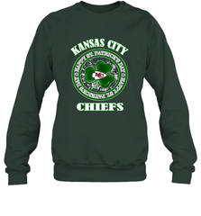 NFL Kansas City Chiefs Logo Happy St Patrick's Day Crewneck Sweatshirt Crewneck Sweatshirt - FordPhuMy