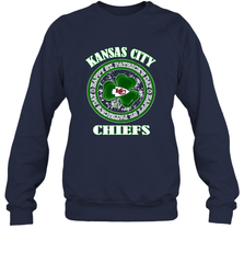 NFL Kansas City Chiefs Logo Happy St Patrick's Day Crewneck Sweatshirt Crewneck Sweatshirt - FordPhuMy