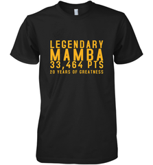 Black Mamba Legendary Mamba Out Farewell Tribute Men's Premium T-Shirt Men's Premium T-Shirt - FordPhuMy