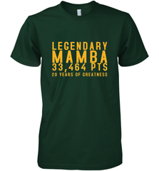 Black Mamba Legendary Mamba Out Farewell Tribute Men's Premium T-Shirt Men's Premium T-Shirt - FordPhuMy