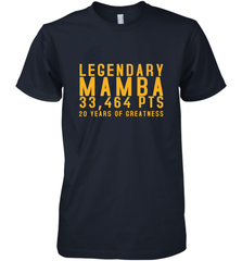 Black Mamba Legendary Mamba Out Farewell Tribute Men's Premium T-Shirt Men's Premium T-Shirt - FordPhuMy
