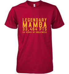 Black Mamba Legendary Mamba Out Farewell Tribute Men's Premium T-Shirt Men's Premium T-Shirt - FordPhuMy