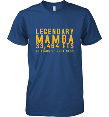 Black Mamba Legendary Mamba Out Farewell Tribute Men's Premium T-Shirt Men's Premium T-Shirt - FordPhuMy