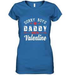 Funny Valentine's Day Present For Your Little Girl, Daughter Women's V-Neck T-Shirt Women's V-Neck T-Shirt - FordPhuMy