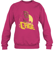 Marvel The Defenders Luke Cage Profile Crewneck Sweatshirt Crewneck Sweatshirt - FordPhuMy