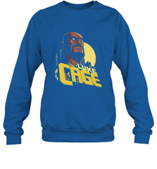 Marvel The Defenders Luke Cage Profile Crewneck Sweatshirt Crewneck Sweatshirt - FordPhuMy