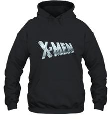 Marvel X Men Logo Retro 90s Animated Series Hooded Sweatshirt Hooded Sweatshirt - FordPhuMy