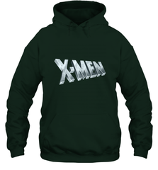 Marvel X Men Logo Retro 90s Animated Series Hooded Sweatshirt Hooded Sweatshirt - FordPhuMy