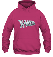 Marvel X Men Logo Retro 90s Animated Series Hooded Sweatshirt Hooded Sweatshirt - FordPhuMy