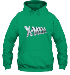 Marvel X Men Logo Retro 90s Animated Series Hooded Sweatshirt Hooded Sweatshirt - FordPhuMy