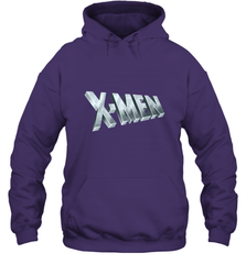 Marvel X Men Logo Retro 90s Animated Series Hooded Sweatshirt Hooded Sweatshirt - FordPhuMy