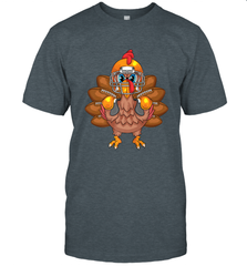 Cool Turkey Football Feathers Funny Thanksgiving Sports Gift Men's T-Shirt Men's T-Shirt - FordPhuMy