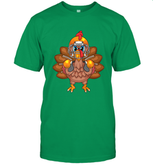 Cool Turkey Football Feathers Funny Thanksgiving Sports Gift Men's T-Shirt Men's T-Shirt - FordPhuMy