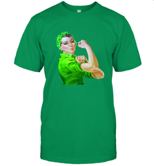 Rosie The Riveter St Patricks Day Men's T-Shirt Men's T-Shirt - FordPhuMy