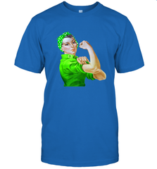 Rosie The Riveter St Patricks Day Men's T-Shirt Men's T-Shirt - FordPhuMy