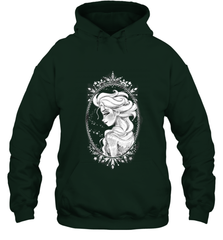Disney Frozen Elsa Sketch Portrait Snowflakes Hooded Sweatshirt Hooded Sweatshirt - FordPhuMy