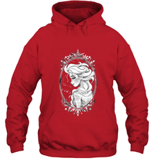Disney Frozen Elsa Sketch Portrait Snowflakes Hooded Sweatshirt Hooded Sweatshirt - FordPhuMy