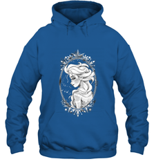 Disney Frozen Elsa Sketch Portrait Snowflakes Hooded Sweatshirt Hooded Sweatshirt - FordPhuMy
