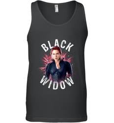 Avengers Endgame Black Widow Space Poster Graphic Men's Tank Top