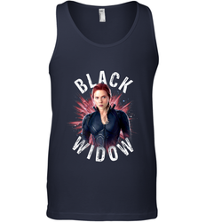 Avengers Endgame Black Widow Space Poster Graphic Men's Tank Top