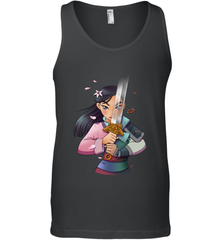 Disney Mulan Anime Half Girl Half Warrior Men's Tank Top Men's Tank Top - FordPhuMy