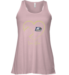 Georgia Southern Eagles Football Inside Heart  Team Women's Racerback Tank Women's Racerback Tank - FordPhuMy