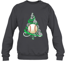 Christmas Tree Funny Cool Baseball Christmas Gifts Sports Crewneck Sweatshirt Crewneck Sweatshirt - FordPhuMy