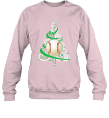 Christmas Tree Funny Cool Baseball Christmas Gifts Sports Crewneck Sweatshirt Crewneck Sweatshirt - FordPhuMy
