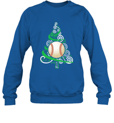Christmas Tree Funny Cool Baseball Christmas Gifts Sports Crewneck Sweatshirt Crewneck Sweatshirt - FordPhuMy