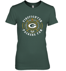 Green Bay Packers NFL Pro Line Green Firefighter Women's Premium T-Shirt Women's Premium T-Shirt - FordPhuMy