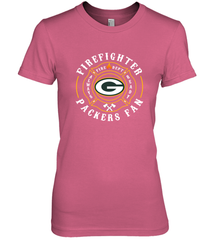 Green Bay Packers NFL Pro Line Green Firefighter Women's Premium T-Shirt Women's Premium T-Shirt - FordPhuMy