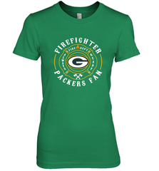 Green Bay Packers NFL Pro Line Green Firefighter Women's Premium T-Shirt Women's Premium T-Shirt - FordPhuMy