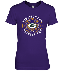 Green Bay Packers NFL Pro Line Green Firefighter Women's Premium T-Shirt Women's Premium T-Shirt - FordPhuMy