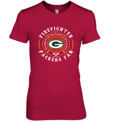 Green Bay Packers NFL Pro Line Green Firefighter Women's Premium T-Shirt Women's Premium T-Shirt - FordPhuMy